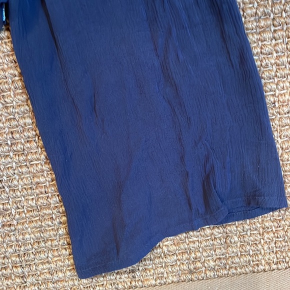 NWT Navy Blue Lace Blouse by American Eagle - Picture 3 of 8